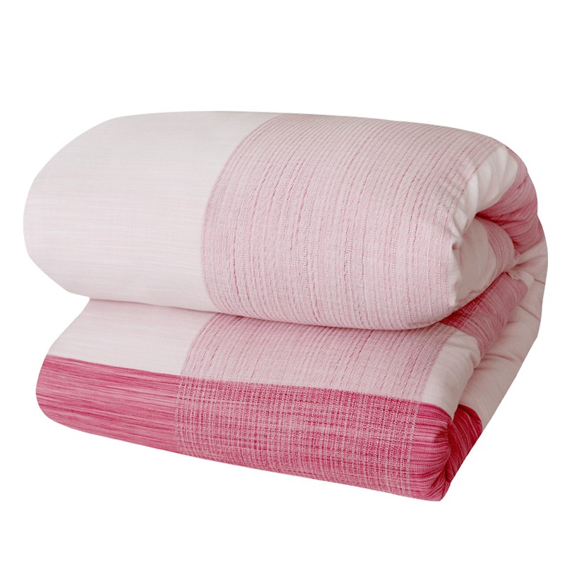 和锦生「家园」植物染色被套单件草木染被罩纯棉加厚全棉双人 家园(粉