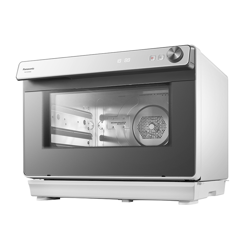松下（Panasonic） 31L家用蒸烤箱 电烤箱 蜂巢循环蒸烤一体机 第五代双直喷纯蒸 多功能 智能菜单 NU-SC350W