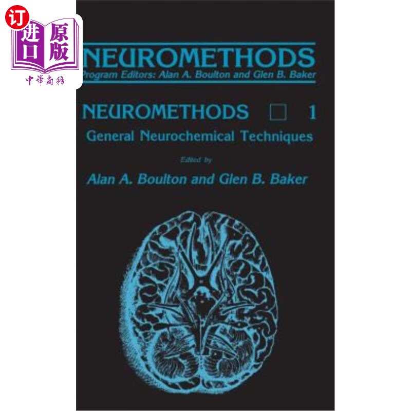 海外直订general neurochemical techniques 一般神经化学技术