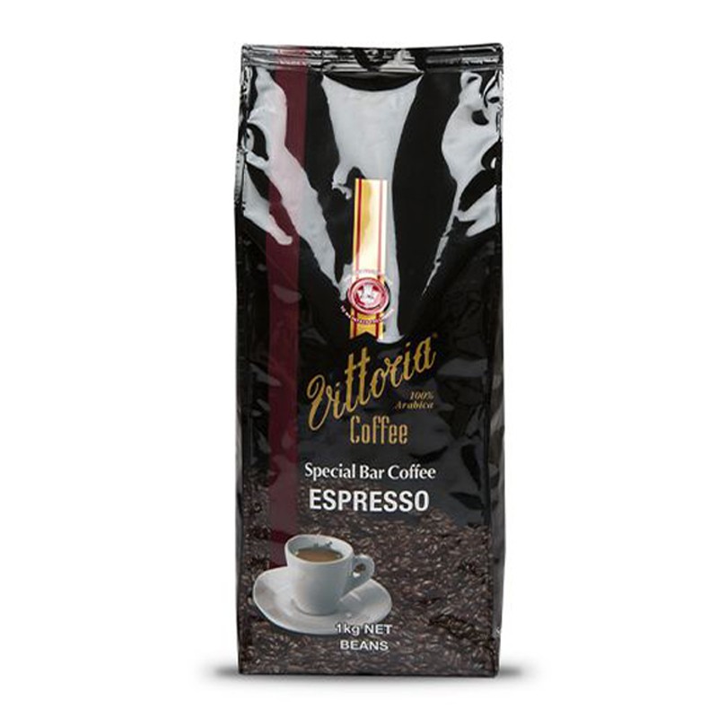 Vittoria意式浓缩咖啡豆esperesso 澳洲原装进口 特浓意式香醇 美式深烘黑咖啡1KG 意式浓缩(ESPRESSO)