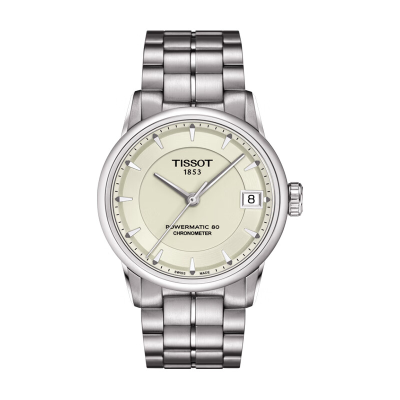 天梭（TISSOT）瑞士手表 豪致系列腕表 机械女表T086.208.11.261.00