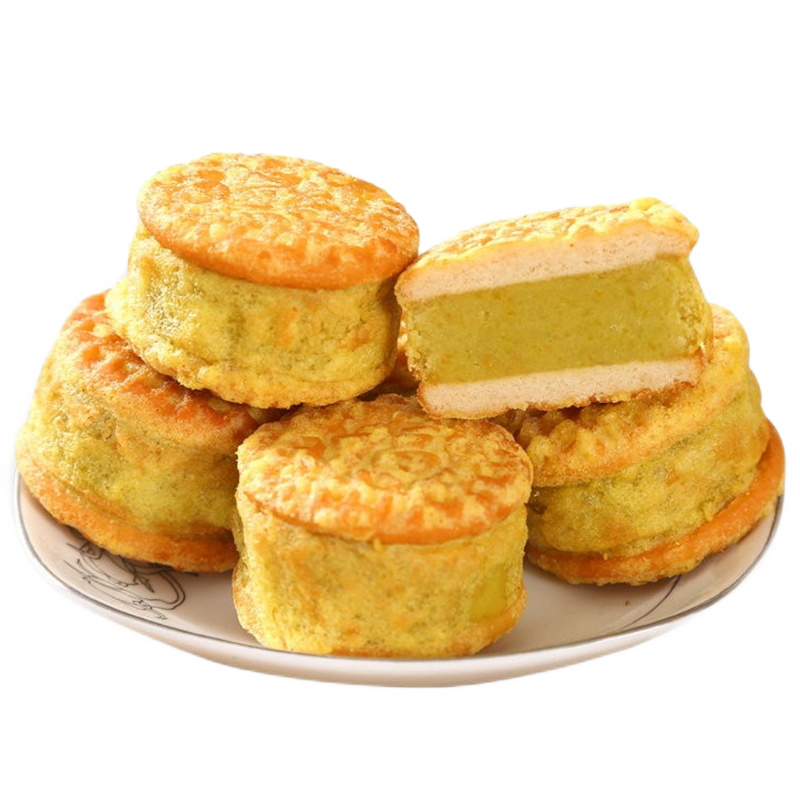 绿豆饼板栗酥饼传统糕点独立包装手工绿豆糕板栗酥特产零食甜点早餐 绿豆饼1斤 8.9元