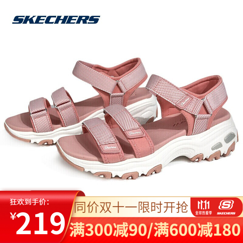 斯凯奇女凉鞋2021新款,斯凯奇中老年女运动鞋 11】skechers斯凯奇女凉鞋2021夏季新品熊猫