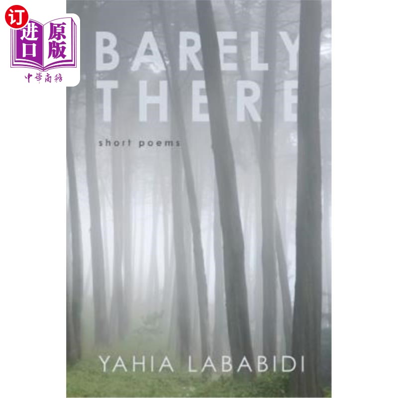 【中商海外直订】barely there 几乎没有