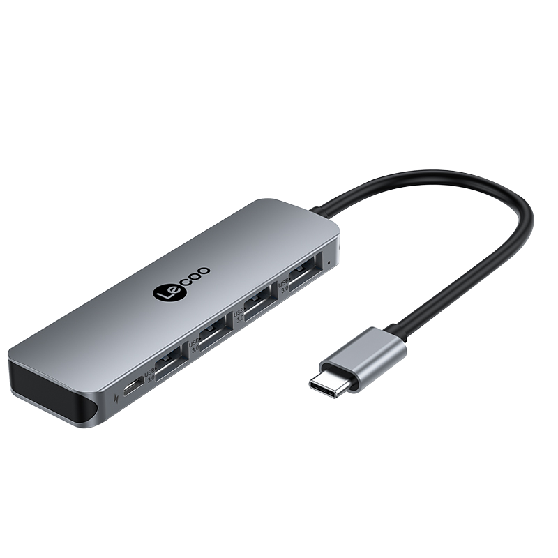 查询联想来酷Type-C分线器扩展坞通用苹果华为笔记本USB-C转30USB转换转接头充电口五合一带充电口LKC1341H100010096079历史价格