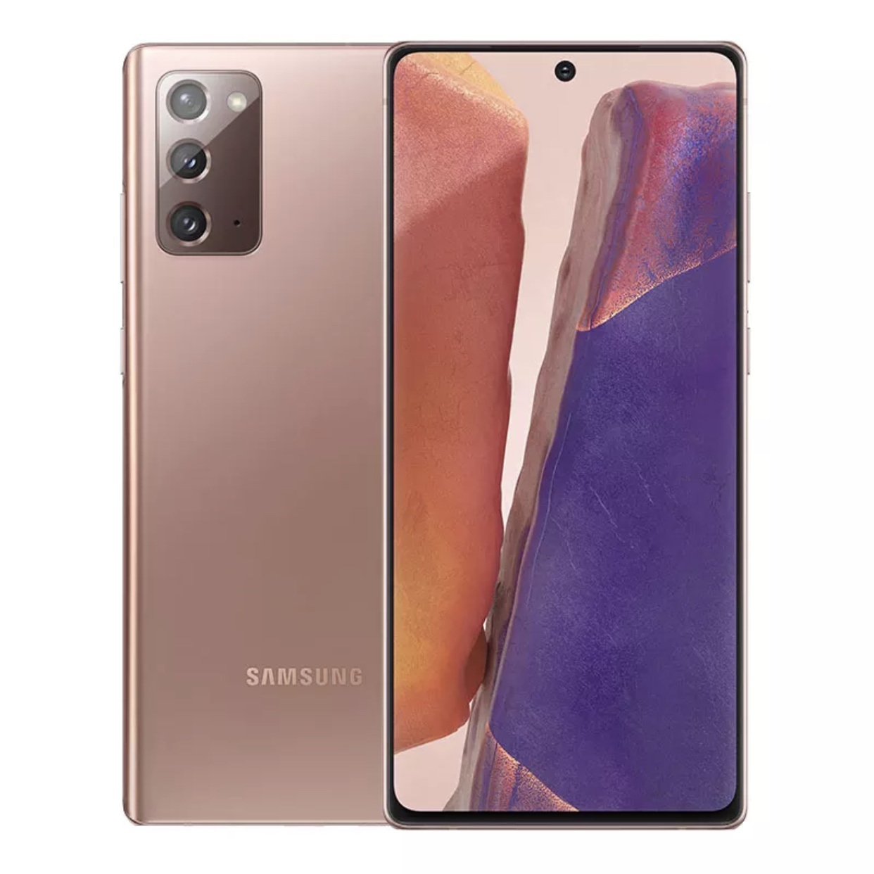 针娘车载 适用于三星note20ultra玻璃后盖s20 g9880电池盖 n9860后屏.