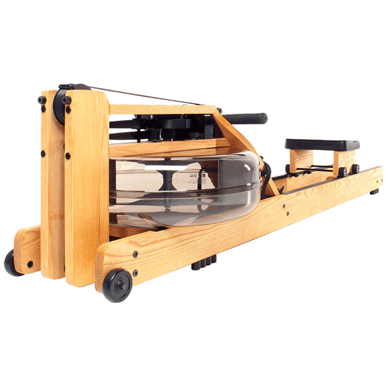WaterRower【美國(guó)原裝進(jìn)口】家用商用水阻劃船機(jī)實(shí)木有氧健身器材梣木大自然 軌道有雕刻LOGO 悅動(dòng)款