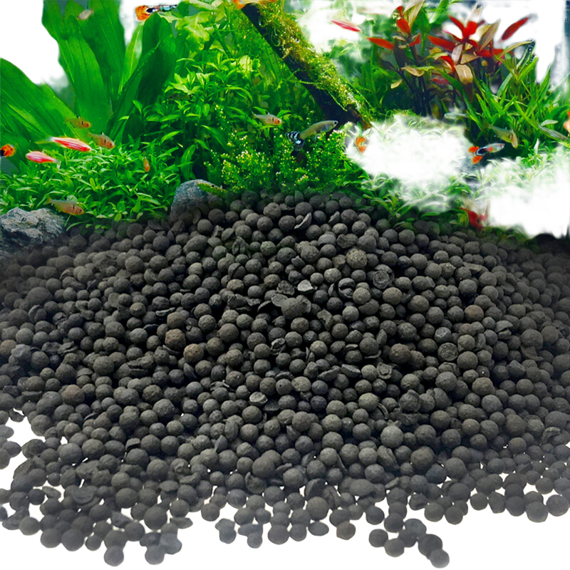 SEA STAR 水草泥鱼缸底砂种植土淡水生态鱼缸造景植物陶粒砂基肥 水草陶沙泥(基础款)3斤装(配大对叶种子)