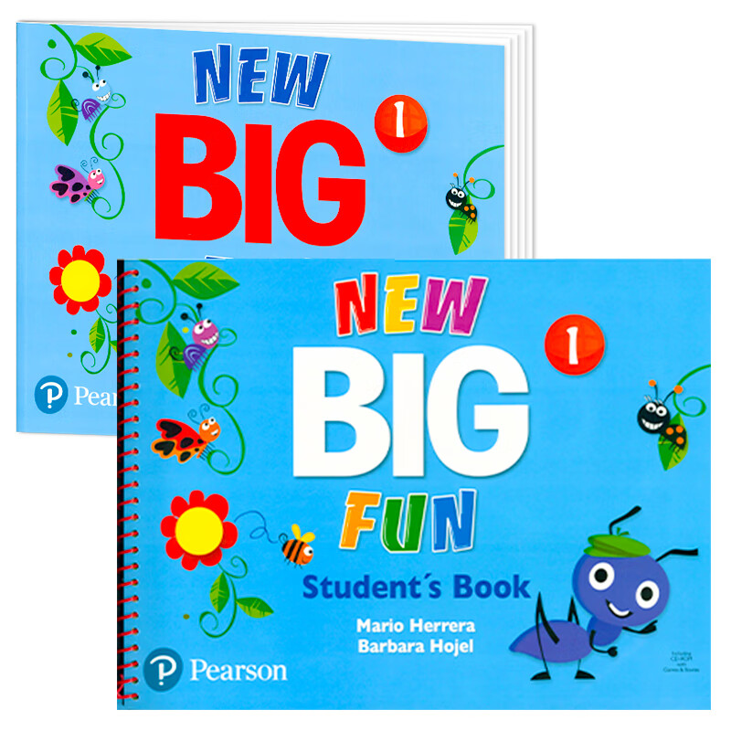 bigfun教材 new big fun 原版进口培生朗文幼儿英语教材儿童启蒙书