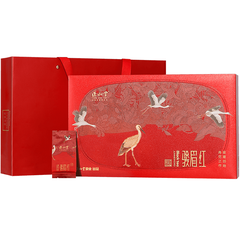 正山堂红茶 宋风雅韵骏眉红 武夷山正山小种100g茶叶礼盒装送礼