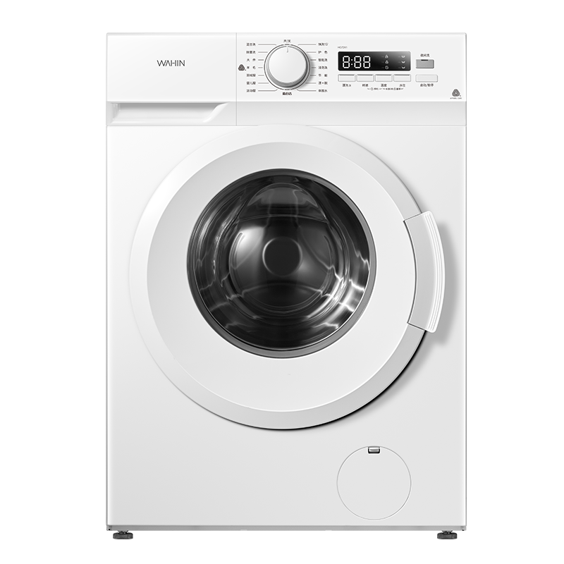 华凌 美的出品 滚筒洗衣机全自动 美的超薄洗衣机 40厘米7.2公斤 纤薄省空间 双温除菌 降噪夜间洗 HG72X1
