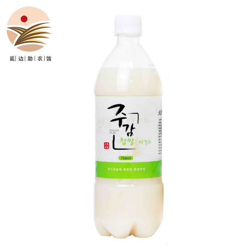 久感延边朝鲜族米酒 韩国玛格丽  女士低度酒 750ml/瓶 糯米味1瓶