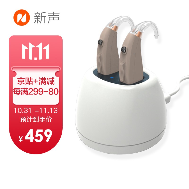 【VIVO202】助听器价格走势图,数字处理芯片,耳背式设计
