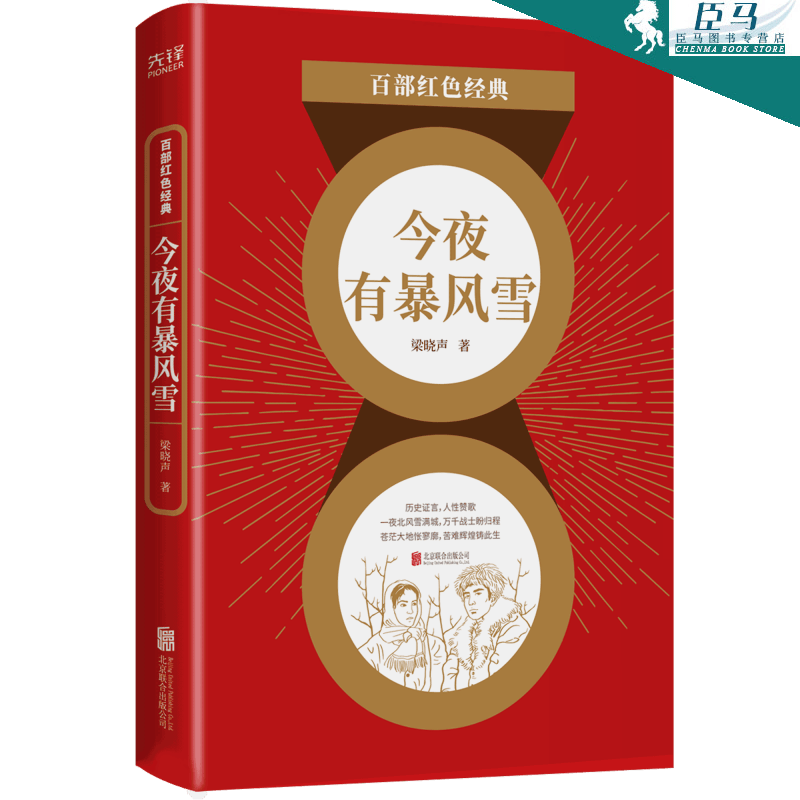 现货】今夜有暴风雪 梁晓声作品集 茅盾文学奖 中国现当代文学经典中短篇温情小说 百部红色经典
