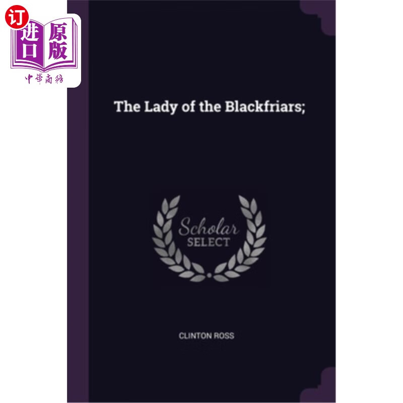 海外直订the lady of the blackfriars; 黑衣修士的夫人