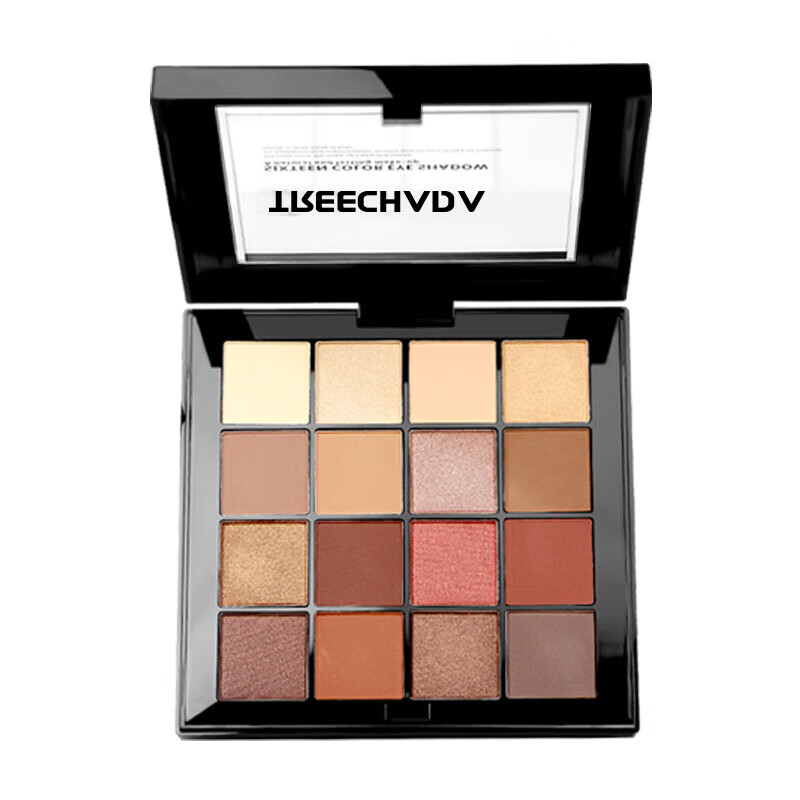 treechada泰国treechada十六色tr眼影盘女闪珠大地色珠光哑光初学者