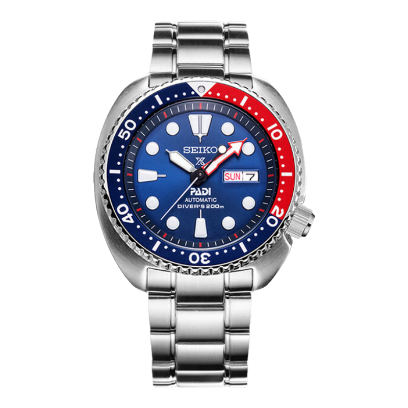 精工（SEIKO）手表 日韓表PADI合作款水鬼機械男士腕表生日禮物SRPE99K1