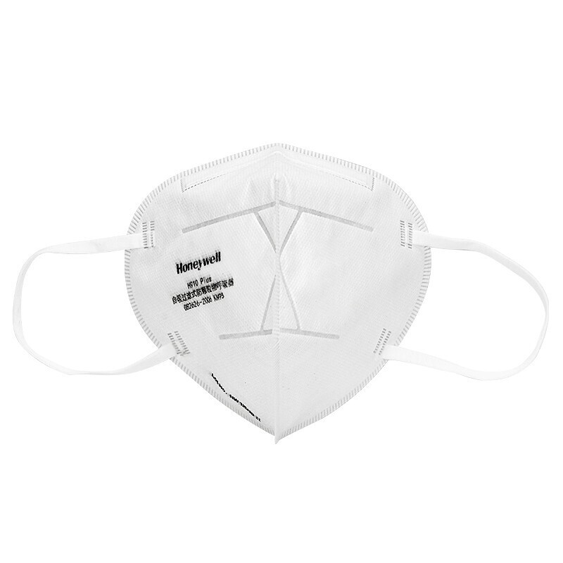 霍尼韦尔Honeywell H1009101 H910Plus KN95 折叠式口罩，白色，耳带式 环保装，50 只/盒 1盒