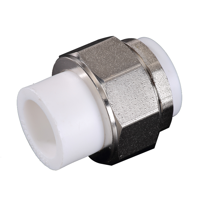 海澳德双头热熔 铜活接 活接 接头 水管管件 活结 20ppr(4分)铜