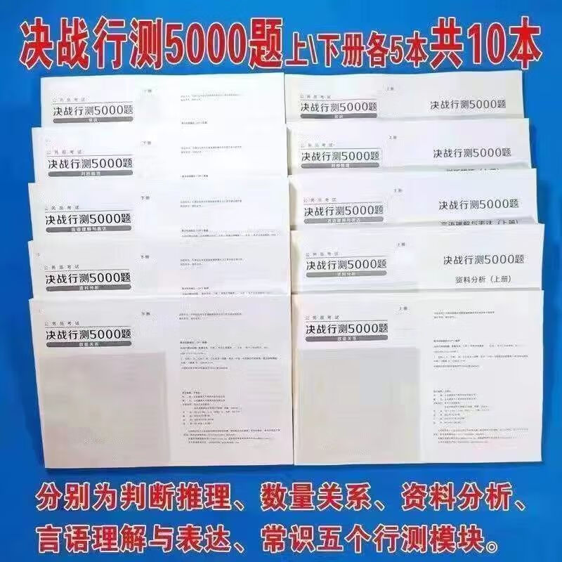 2024决战行测5000题申论100题公