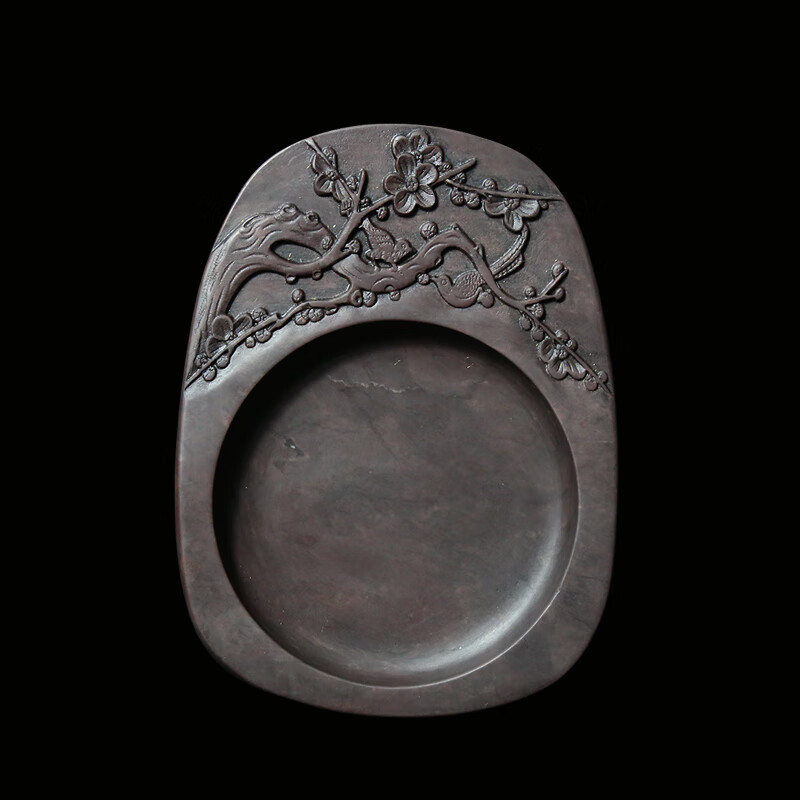 国家非遗 肇庆端砚砚台《和谐之春》宋坑砚台 5寸正宗老坑