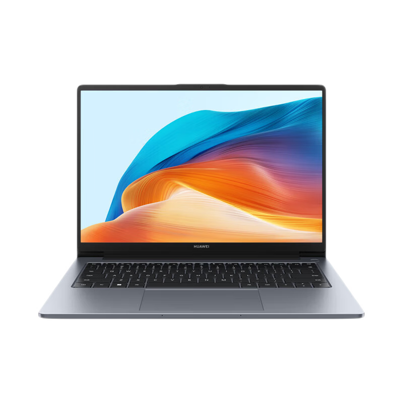 华为（HUAWEI）笔记本电脑MateBook D14 14英寸商务办公 高清护眼轻薄本 银i5-1240P丨16G丨512G丨【性价】