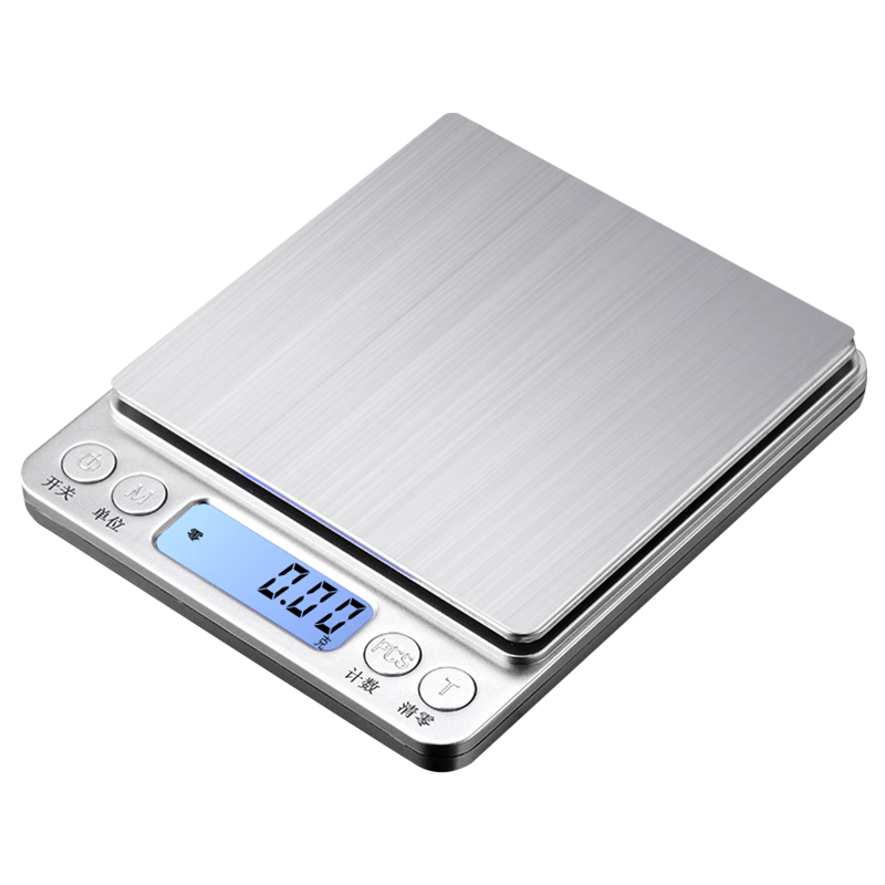 酷貝（Kubei）充電電子秤克稱廚房秤食物珠寶小烘焙家用天平精準(zhǔn)中藥克數(shù)茶葉