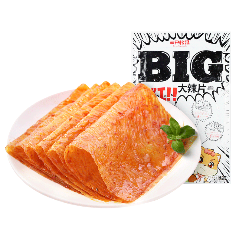 Three Squirrels 三只松鼠 BIG大辣片 香辣味 230g