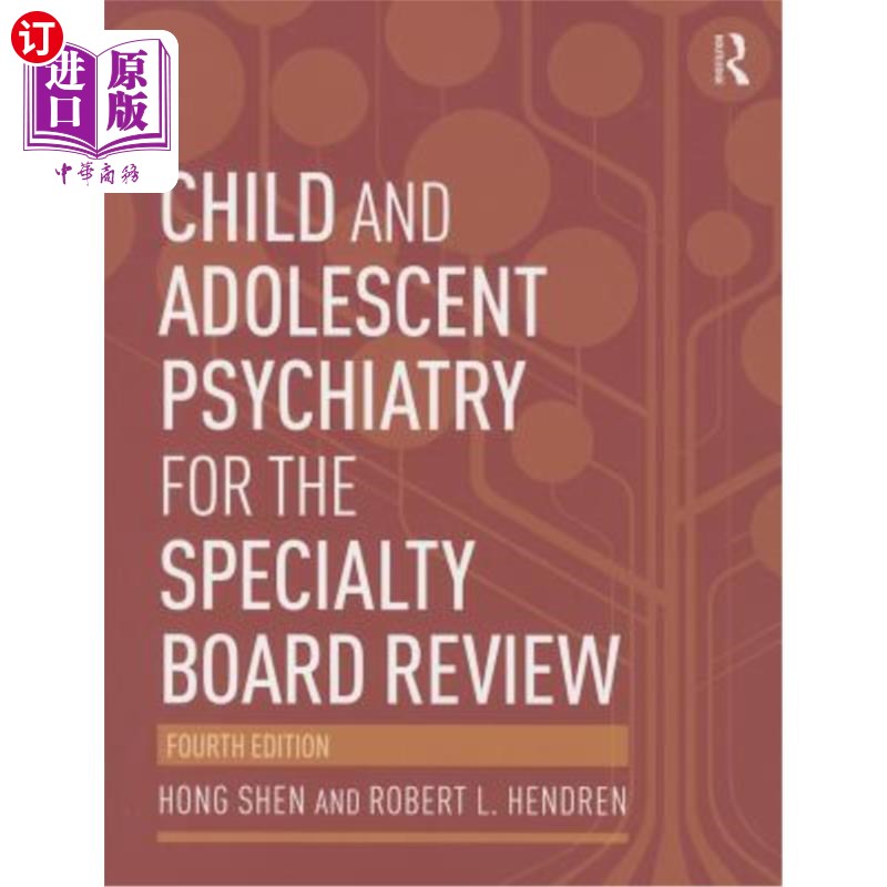 海外直订医药图书child and adolescent psychiatry for the
