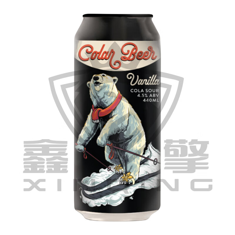 幻视新西兰进口幻视精酿啤酒 酒花救赎西海岸IPA可乐熊酸艾尔啤酒 可乐熊 香草可乐酸艾尔 440mL 1罐