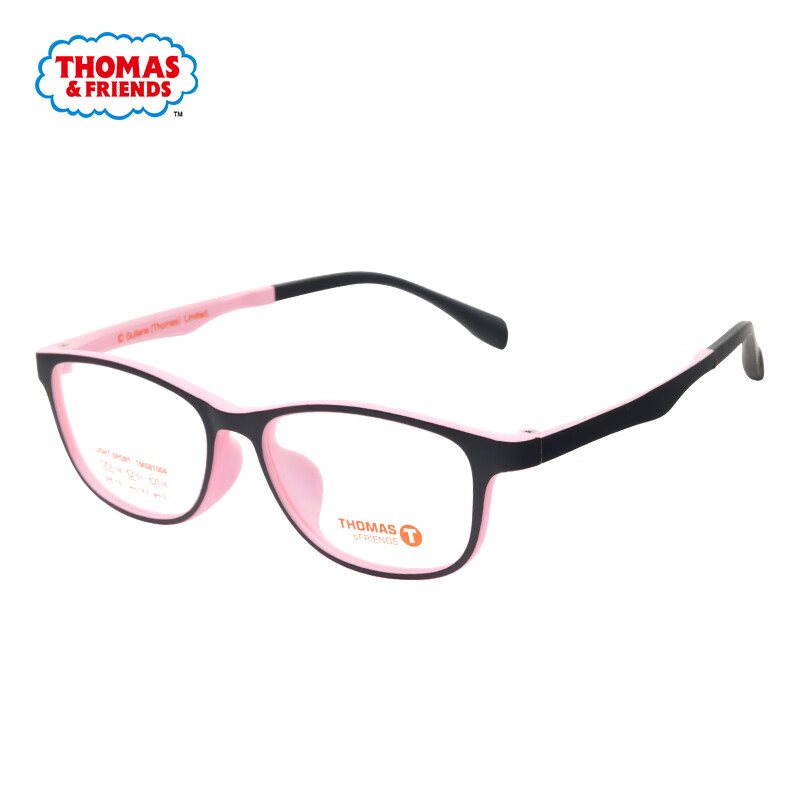 &friends)[免费配镜]眼镜框儿童近视眼镜架tms81004 c93 依视路单光1