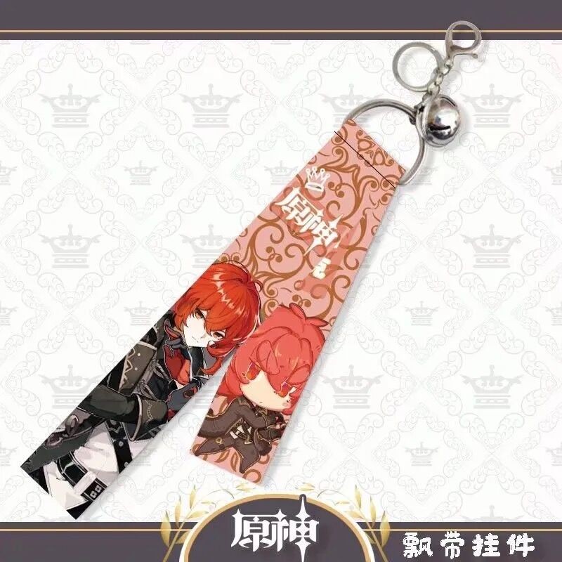 同跃元神动漫周边飘带铃铛飘带动漫飘带 迪卢克 下单2个发3个