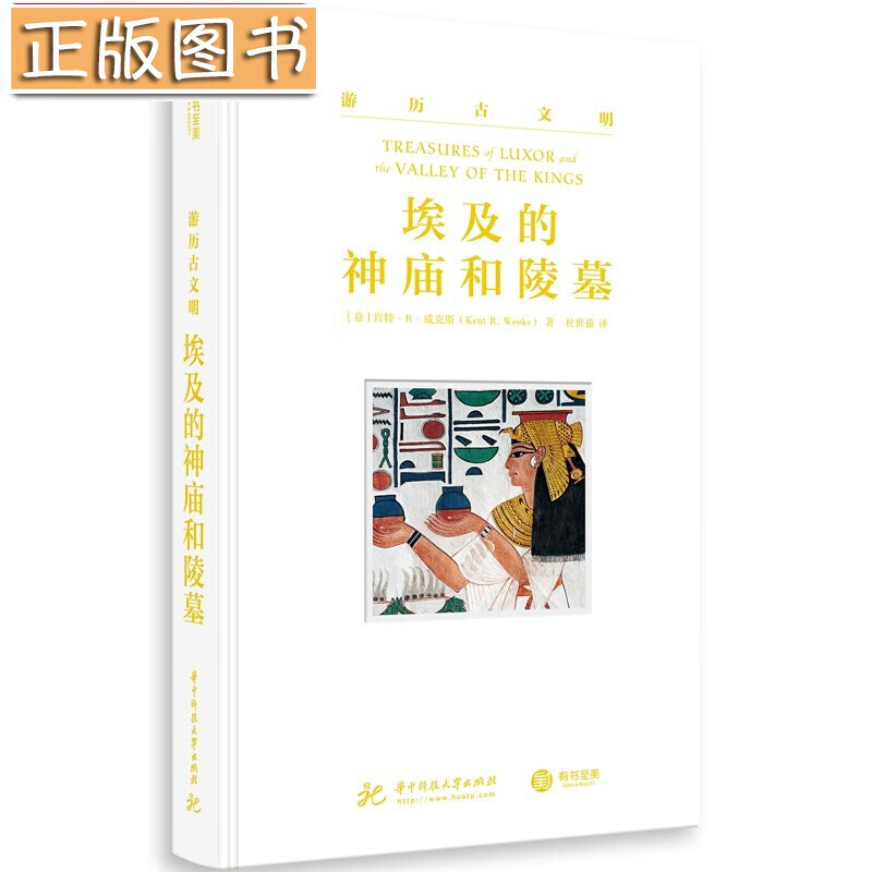 【新书现货】埃及的神庙和陵墓 卢克索和帝王谷历史遗迹 埃及考古图书 埃及旅行指南