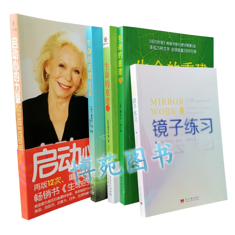 镜子练习:21天创造生命的奇迹+生命的重建1，2+问答篇+启动心的力量 （套装共5册）（美）露易丝·