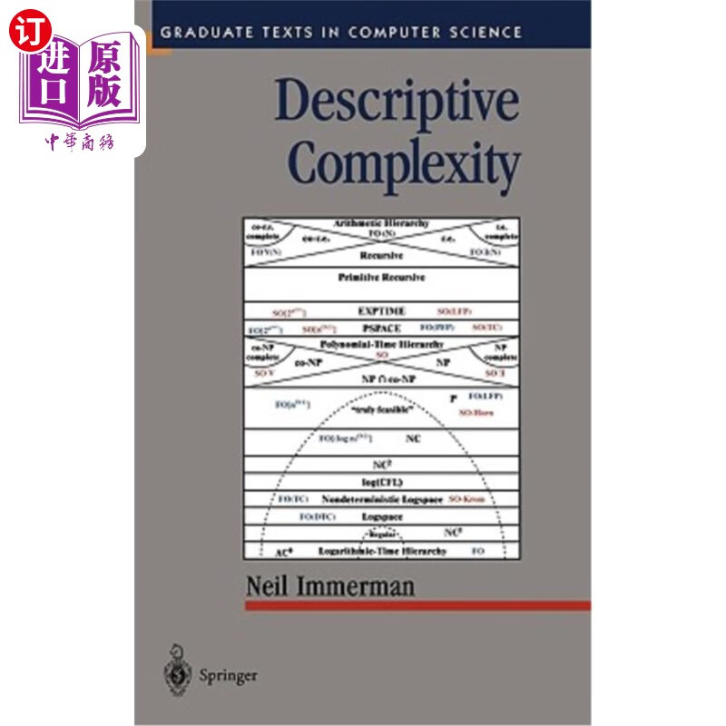 海外直订descriptive complexity 描述性复杂性