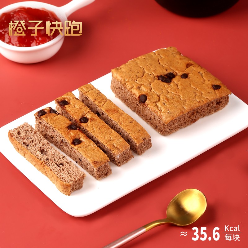橙子快跑品牌饼干蛋糕价格走势和口味特点