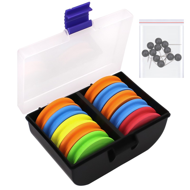 威和主线轴泡沫绕线圈鱼线圈绕线盘渔具钓鱼小配件 缠线圈套装