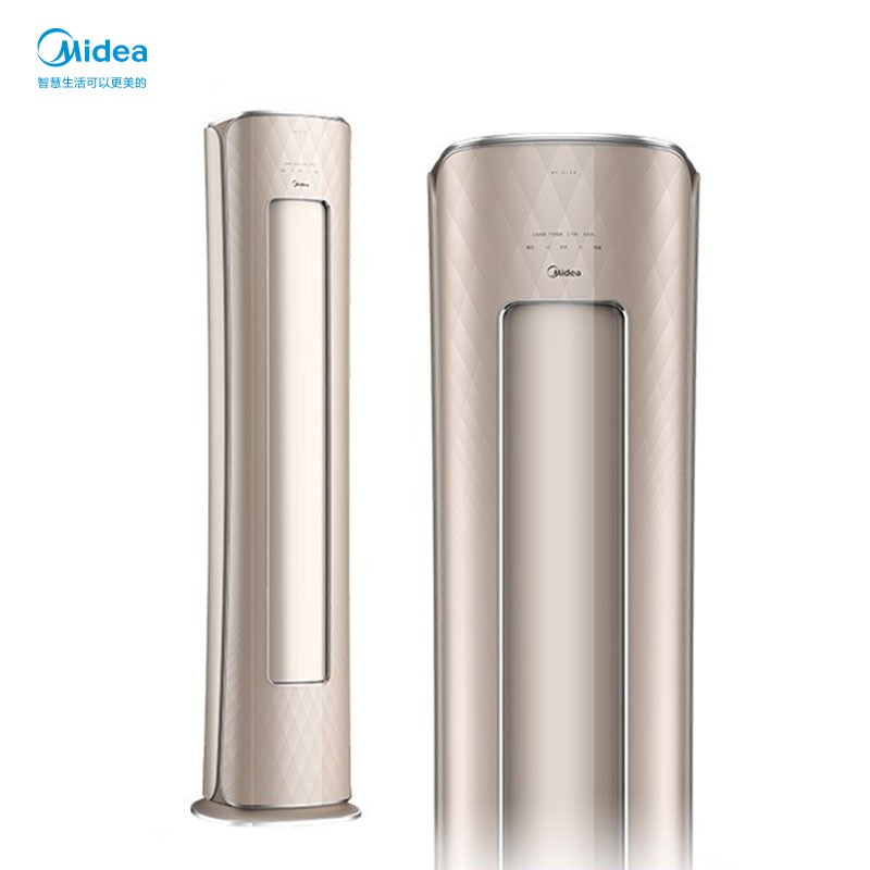 美的midea风语者ii3匹新一级能效智能家电变频冷暖客厅圆柱空调柜机