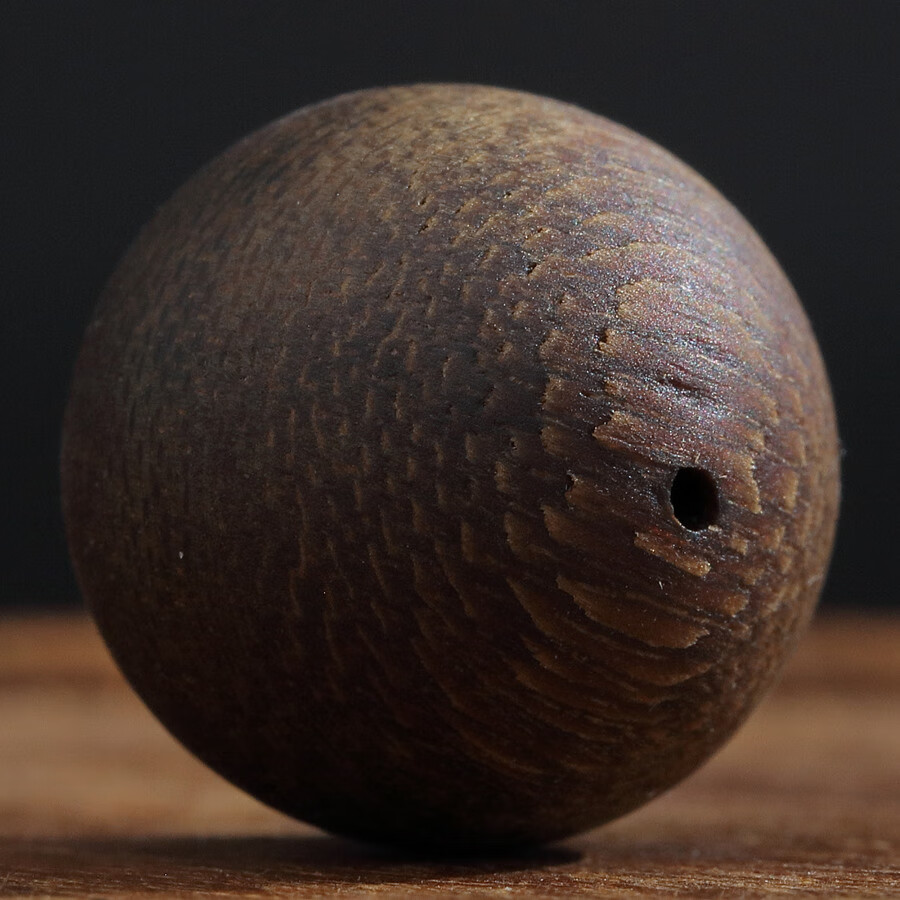 御漪越南芽庄白奇楠沉香手串单颗散珠吊坠diy天然老料老型珠手链项链