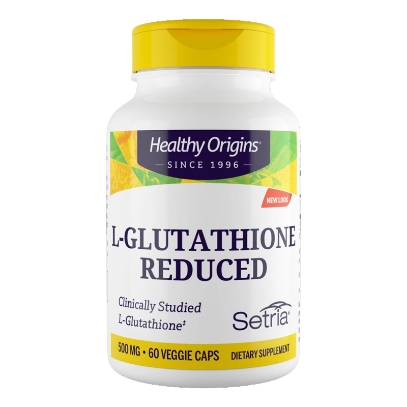 美国healthy origins还原型天然谷胱甘肽胶囊500mg60粒 60粒