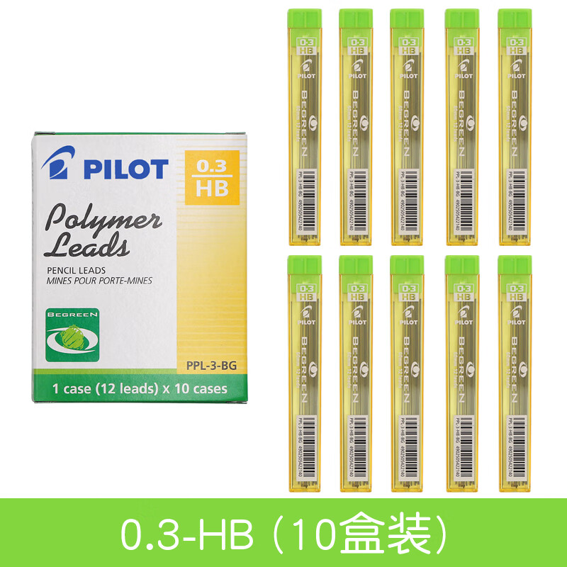 ���֣�PILOT���Ǧо�Զ�ǦоPPL-5 0.5mmѧ�����׶�Ǧо�Ǧо 0.3mm-HB��10��120���� Ǧо 21.06Ԫ