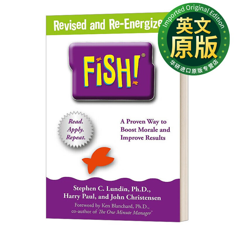 鱼 一种激发工作热情的好方法 英文原版 Fish! A remarkable way to boost morale and improve results 英文版 进口英语原版书籍