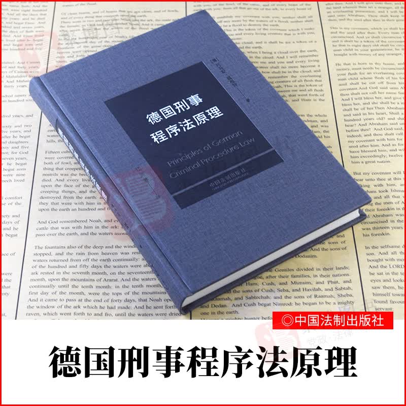 德国刑事程序法原理 中国法制出版社德国刑事诉讼程序基本原理刑事侦查阶段人权保障强制措施外国刑诉法教材
