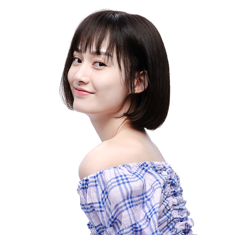瑞貝卡（Rebecca）假發(fā)女自然全頭套100%全真人發(fā)短發(fā)波波法式劉海整頂假發(fā)發(fā)套 深棕色 短發(fā) 手織發(fā)縫工藝