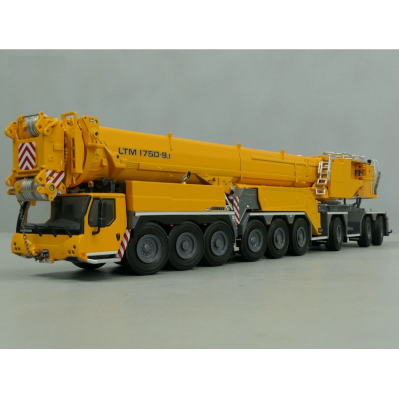 工程车模型9轴起重机模型1:50ltm1750-9.1  54-2008