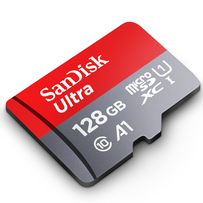 闪迪（SanDisk）128GB TF（MicroSD）内存卡 A1 U1 C10 至尊高速移动版存储卡 读速140MB/s 手机平板游戏机内存卡