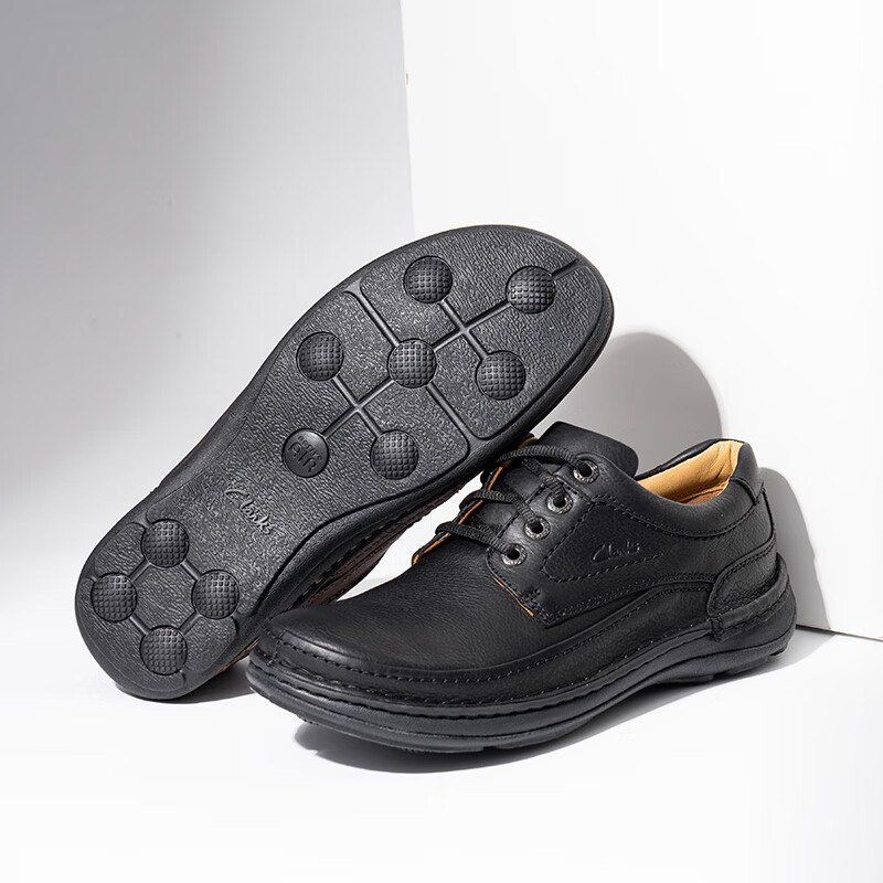 clarks其乐男鞋春夏经典复古气垫王商务休闲鞋nature three海外直邮