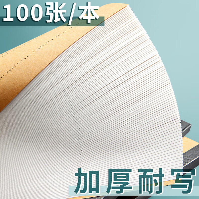 一树梨花 草稿本草稿纸加厚 学生用高中大学用纸演算纸打稿纸空白分区演草纸验算考研稿纸简约加厚笔记本子 【空白款】草稿本-5本/500张