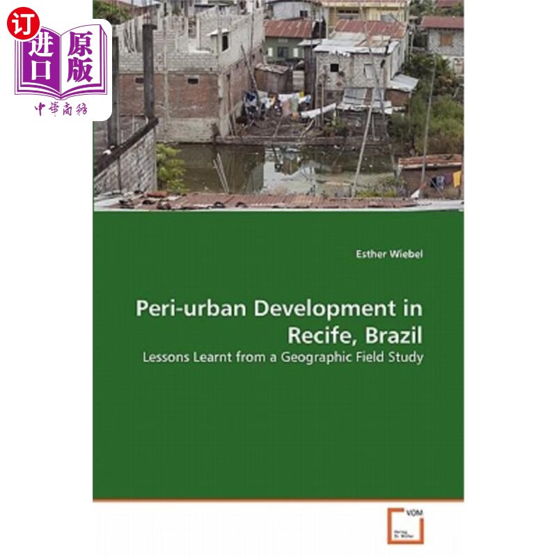 海外直订peri-urban development in recife, brazil 巴西累西腓的