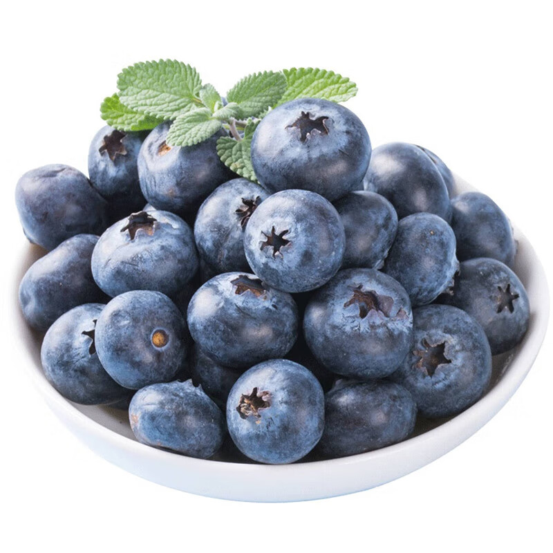京鲜生 国产蓝莓 2盒装 约125g/盒 生鲜水果 